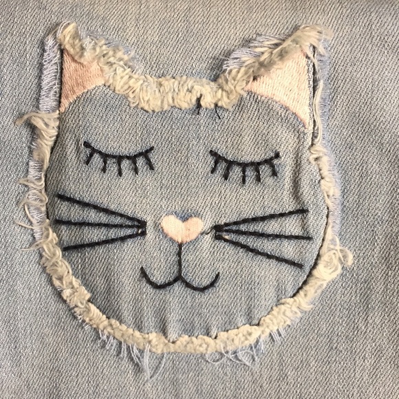 Cat & Jack | Cute Kitten Patch Light Wash Jeggings - Picture 4 of 8
